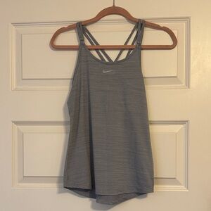 Brand New With Tags Nike Women's Strappy Gray Tank Top